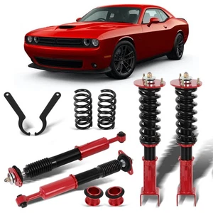 Coilovers For 2011-2022 Dodge Challenger Charger Suspension Lowering Spring Kit - Picture 1 of 6