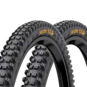 PAIR Continental Argotal Tires 29 x 2.4 Tubeless SuperSoft Enduro Casing E25 - Picture 1 of 3
