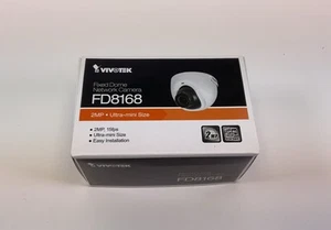 Vivotek FD8168-  2MP - Fixed Dome Network Camera - White - Picture 1 of 2