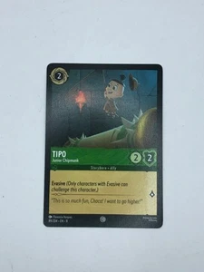 Disney Lorcana TGC Reign of Jafar Tipo - Junior Chipmunk 89/204 Non-foil - Picture 1 of 2