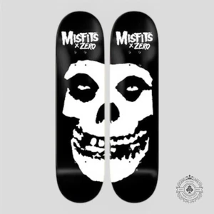 ZERO x Misfits Fiend Skull Skate Deck Set of 2 - Picture 1 of 1
