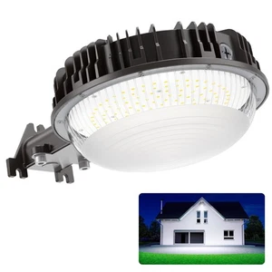 120W LED Yard Light with Photocell,Outdoor Garden Barn Lighting 5000K Wall Mount - Picture 1 of 8