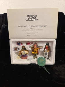 Dept 56 Heritage Village "PORTOBELLO ROAD PEDDLERS" Porzellan nicht mehr produziert #58289 - Bild 1 von 12