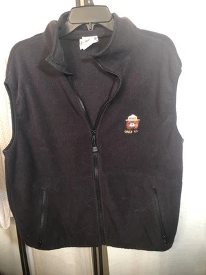 Timberline Colorado Fleece Vest Smokey Bear Full Zip XL Official License Vintage - Image 1 of 4