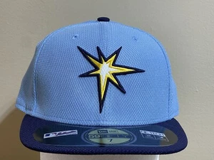 Tampa Bay Rays New Era 59Fifty | Sky Blue & Navy | Diamond Era | Fitted Size 7 - Bild 1 von 7