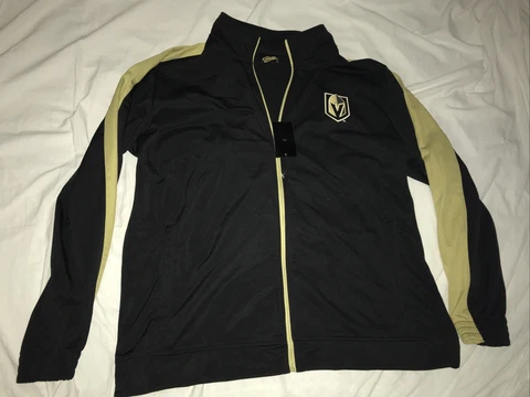 Las Vegas Golden Knights Jacket, Black Size XL Circe, Stations Casino Cover