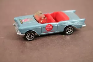 Classic Matchbox Coca-Cola 1957 Chevrolet Bel-Air Loose 1:66 LQQK - Picture 1 of 6