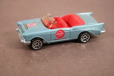 Classic Matchbox Coca-Cola 1957 Chevrolet Bel-Air Loose 1:66 LQQK - Image 1 of 4