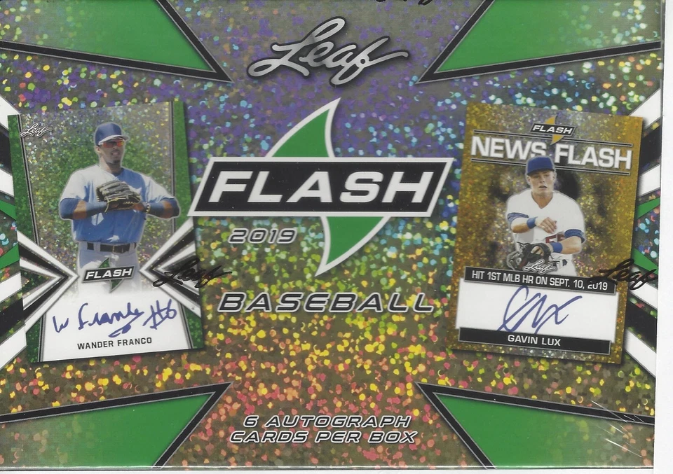 2019 LEAF FLASH BASEBALL FACTORY SEALED HOBBY BOX - Image 1 of 1