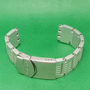 Swatch Almunium Vintage Men’s Watch Bracelet 17 mm - Picture 1 of 6