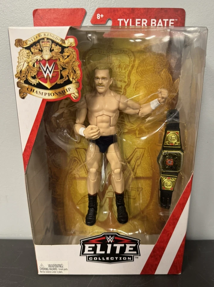 2017 WWE WWF Mattel Tyler Bate UK Championship Elite Wrestling Figure