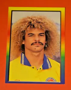 Navarrete calcio Copa America 1997-Carlos Valderrama Colombia #64 non incollato - Foto 1 di 2