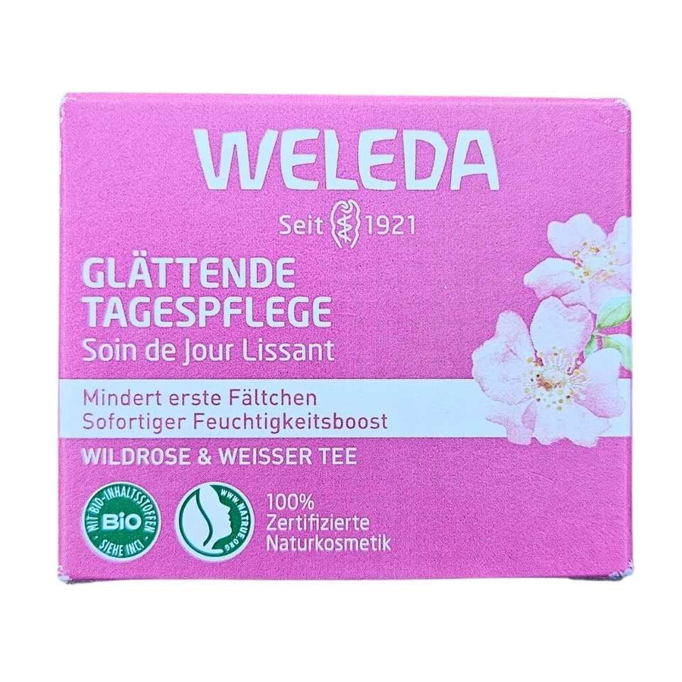 WELEDA Glättende Tagespflege - Wildrose & Weisser Tee 40ml - Bild 1 von 1