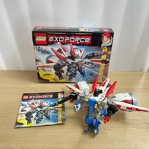 Lego Exo-Force 8106 Golden City Aero Booster con caja y folletos - 98%+ Sin figura - Imagen 1 de 6