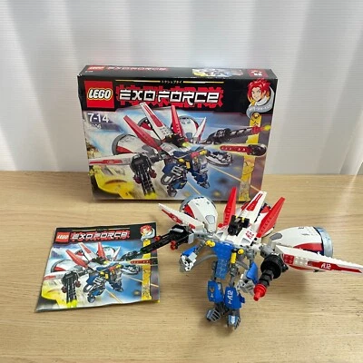 Lego Exo-Force 8106 Golden City Aero Booster w/  box & booklets - 98%+ No Fig - Image 1 of 4