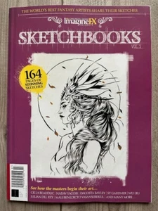 2024 SKETCHBOOKS Vol 5 From IMAGINEFX Magazine 162 Pages SEE HOW MASTERS BEGIN - Picture 1 of 1