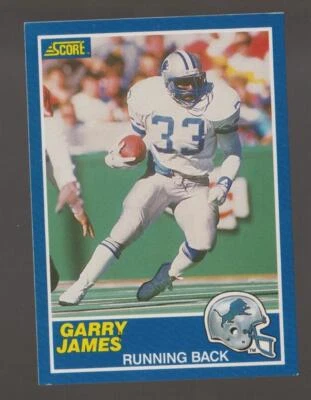 1989 Score Garry James Detroit Lions #94 Near Mint or Better - Image 1 of 2
