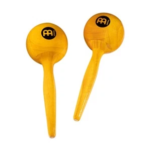 Maracas redondas de madera MEINL MWM2AM ❘ madera ❘ acabado ámbar - Imagen 1 de 1