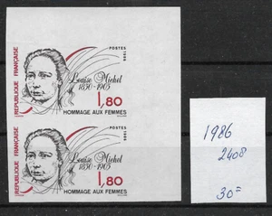 Frankreich @ 1986 gute Paare 30,00 € postfrisch imperf - schöner Preis @ Im.108 - Bild 1 von 1