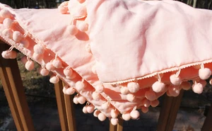 Bommel KING Kissenbezüge Set (2) Rosa Pfirsich Baumwolle Niobomo - Bild 1 von 4