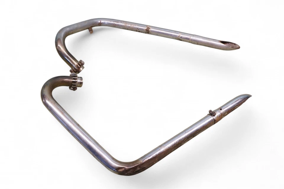 1969 Triumph Bonneville T120R T120 T 120 TR6 650 TR6C *2751A Drag Pipes  - Image 1 of 4