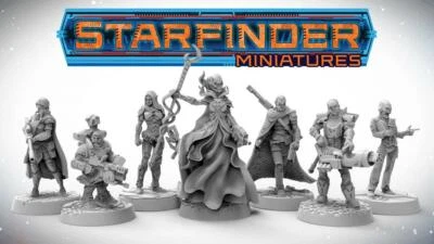 Starfinder Miniatures Wave 1 32mm Miniatures by Archon Studios - Image 1 of 4