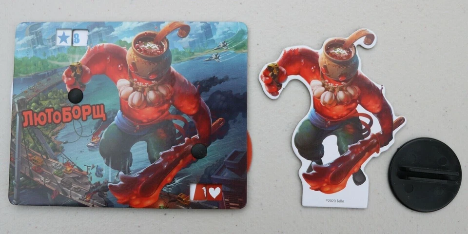 King of Tokyo Lutoborshch Promo Character New Rare Ukraine Monster - Image 1 of 1