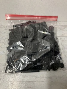 LEGO 1 LB  BLACK Bulk MIXED Lot of Bricks Plates Specialty Parts Pieces. - Picture 1 of 1