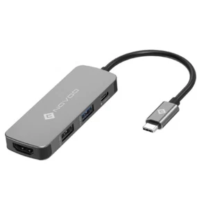 Hub USB C 4 en 1 novoo - Imagen 1 de 11