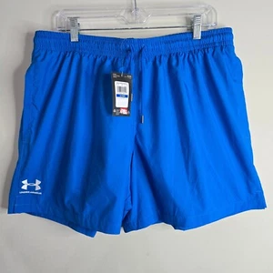 Under Armour Running Shorts Athletic Training Gym Workout Blue XL - Picture 1 of 6