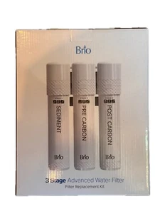 Brio 3-Stage Filter Replacement Kit for Brio 3-Stage Water Cooler Sealed - Picture 1 of 4
