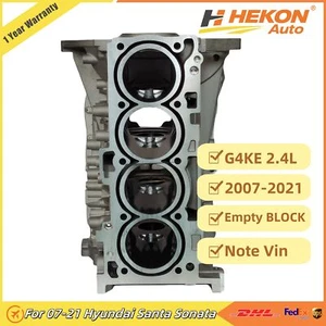 Motor de bloque corto vacío para Hyundai Santa Sonata Tucson Optima G4KE 07-21 2,4 L - Imagen 1 de 6