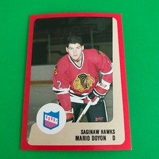 1988-89 ProCards Hockey Mario Doyon - Saginaw Hawks IHL (NM)
