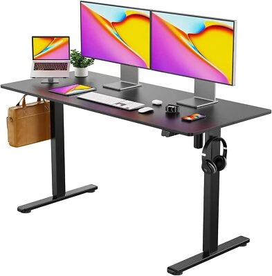 40" Modern Height Home Office Table Standing Electric Desk - Image 1 of 4