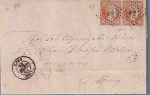 Griechenland 1861: 10L Orange Auf Blau Vorläufige Auflage Von Athen, 167/S747 - Picture 1 of 2