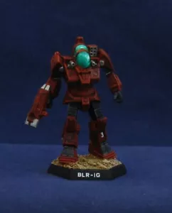 Bemalter BLR-1G Battlemaster, Haus Kurita, FASA Battletech Ral Partha, OOP Metall - Bild 1 von 6