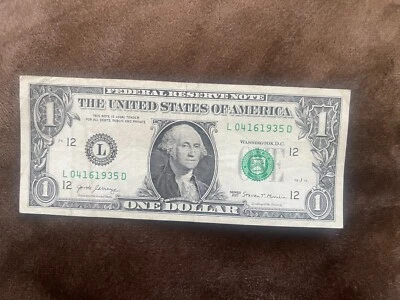 $1 2017 Birthday Anniversary note April 16, 1935  04, 16, 1935 - Image 1 of 2