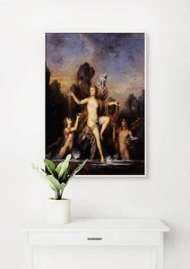 Gustave Moreau: Venus Rising From The Sea. Fine Art Giclee Museum Gift Print - Picture 1 of 2