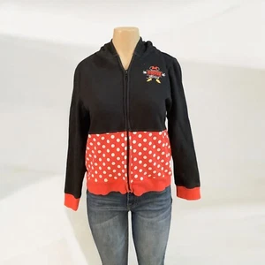 Disneyland Resort Girls Minnie Mouse Hooded Ears Sweatshirt Size XL - Picture 1 of 13