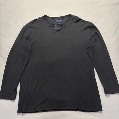 Joseph & Lyman Cuello Redondo Manga Larga Negro Hombre’s Mediano 70% Modal Foto 1 de 4