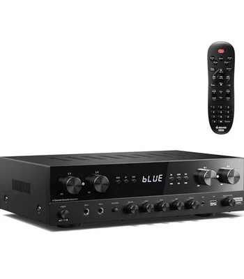 🔊 Donner MAMP5 Bluetooth HiFi 4 Channel Power Amplifier Receiver 440W Audio Amp - Image 1 of 4