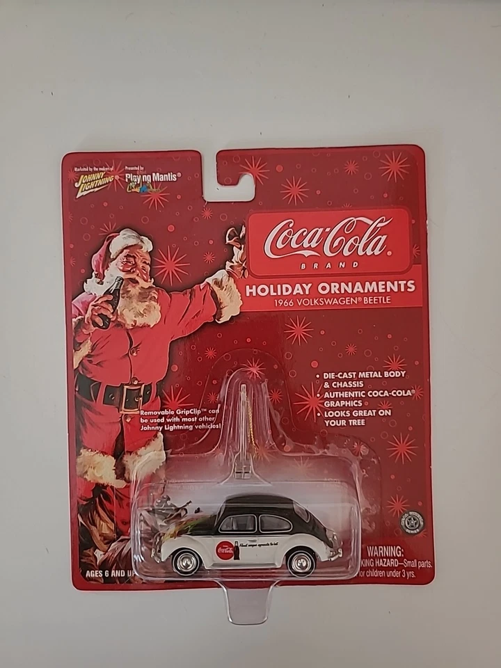 Johnny Lightning 1958 Chevy Chevrolet Impala Coke Cola Holiday Ornament B1
