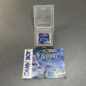 Super Scrabble (Nintendo Game Boy, 1991) Juego + Instrucciones - Auténtico - Probado - Imagen 1 de 3