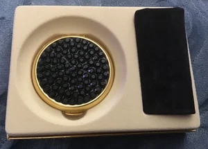 Neu im Karton - Vintage Estee Lauder Midnight Mystery Compact, transluzent gepresster Puder - Bild 1 von 5