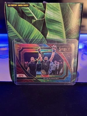 2023 PANINI SELECT UFC ISLAM MAKHACHEV MEZZANINE TIE-DYE PRIZM /25 - Image 1 of 2