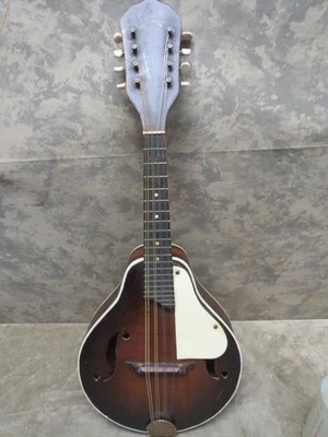 Vintage KAY Mandolin A Style Teardrop Sunburst Musical String Instrument - Image 1 of 4