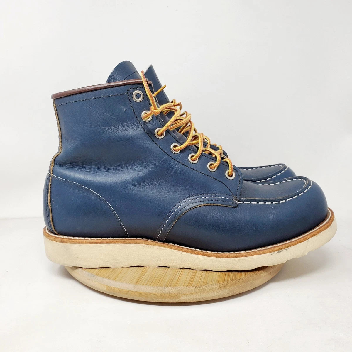 Red Wing 蓝色男靴| eBay