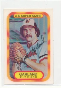 1977 Kellogg's 3-D Super Stars Wayne Garland #21 Last Word is Cleveland - Picture 1 of 1