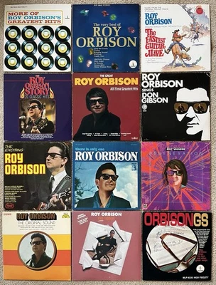 ROY ORBISON - LP Lot x12 - Rare REGENERATION Story FASTEST GUITAR More + VG / NM - Image 1 of 4
