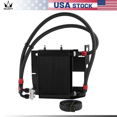 FOR BMW 3 SERIES 335I E90 E91 E92 E93 N54 UPGRADE 25 ROW BOLT ON OIL COOLER KIT Foto 1 de 4